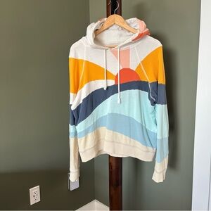 Faherty Multicolor Striped Hoodie